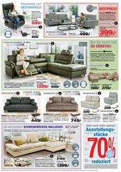 Sofa im Ostermann Prospekt in Kerpen Aktueller Ostermann Prospekt mit Sofa, "DAS ZUHAUSE DES WOHNENS", Seite 3