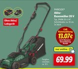 Akku-Rasenmäher 20 V im Angebot bei Lidl in Ludwigsburg Akku-Rasenmäher 20 V Angebote von Parkside bei Lidl Ludwigsburg für 13,07 €