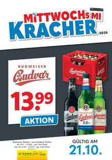 Bier im aktuellen Getränkeland Heidebrecht Prospekt (Rostock) Bier im Getränkeland Heidebrecht Prospekt "Die Getränkekönner" mit 1 Seiten (Rostock)