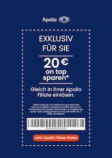 Gutscheine im aktuellen Apollo Optik Prospekt (Leipzig) Gutscheine im Apollo Optik Prospekt "DIE APOLLO MEGA-DEALS" mit 8 Seiten (Leipzig)