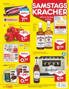 Warsteiner im Netto Marken-Discount Prospekt "Aktuelle Angebote" mit 53 Seiten (Goslar)