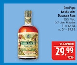 Baroko Rum Angebote von Don Papa bei Marktkauf Plauen für 29,99 €
