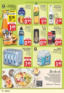 Cola im aktuellen EDEKA Prospekt (Siegburg) Cola im EDEKA Prospekt "Aktuelle Angebote" mit 30 Seiten (Siegburg)