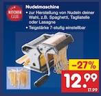 Aktuelles Nudelmaschine Angebot bei Netto Marken-Discount in Mönchengladbach ab 12,99 €