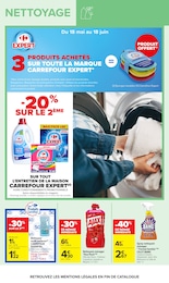 Prix et réduction Cillit Bang dans le prospectus Carrefour en cours Offre Cillit Bang dans le catalogue Carrefour du moment à la page 56