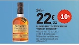 Blended malt scotch whisky - MONKEY SHOULDER à 22,32 € dans le catalogue E.Leclerc