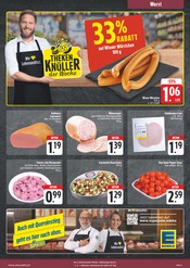 Wiener Würstchen im EDEKA Prospekt in Chemnitz Aktueller EDEKA Prospekt mit Wiener Würstchen, "Wir lieben Lebensmittel!", Seite 9