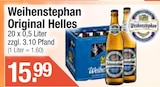 Weihenstephan im Getränke City Prospekt Original Helles von Weihenstephan im aktuellen Getränke City Prospekt für 15,99 €