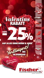 Polstermöbel Fischer Möbel & Einrichtung Prospekt der aktuellen Woche mit 16 Seiten, gültig von 15.02.2026 bis 18.02.2026, in Alling und Umgebung Aktueller Polstermöbel Fischer Möbel & Einrichtung Prospekt in Alling und Umgebung, "Valentins-RABATT" mit 16 Seiten, 15.02.2026 - 18.02.2026