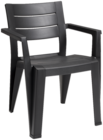 Fauteuil "roma" graphite en promo chez Brico Dépôt Blois à 14,90 €