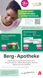 Aktueller mea - meine apotheke Apotheken Prospekt für Barsinghausen: Unsere Februar-Angebote mit 4} Seiten, 01.02.2026 - 28.02.2026