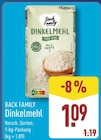 Dinkelmehl im Angebot bei ALDI Nord in Münster Dinkelmehl Angebote von BACK FAMILY bei ALDI Nord Münster für 1,09 €
