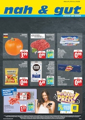 nah und gut Supermarkt Prospekt der aktuellen Woche mit 8 Seiten, gültig von 19.10.2026 bis 24.10.2026, in Wermsdorf und Umgebung Aktueller nah und gut Supermarkt Prospekt in Wermsdorf und Umgebung, "Wir lieben Lebensmittel!" mit 8 Seiten, 19.10.2026 - 24.10.2026