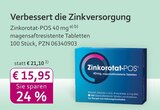 mea - meine apotheke - Zinkorotat-POS Angebot im Prospekt Zinkorotat-POS bei mea - meine apotheke im Prospekt "" für 15,95 €