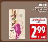 Waffelröllchen im Angebot bei EDEKA in Straubing Waffelröllchen Angebote von Amicelli bei EDEKA Straubing für 2,99 €