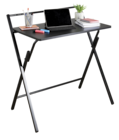 Bureau pliant noir en promo chez B&M Mulhouse à 29,95 €