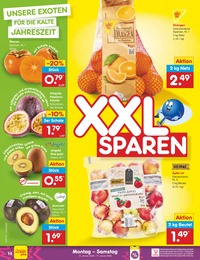 Orangen Angebot im aktuellen Netto Marken-Discount Prospekt auf Seite 14