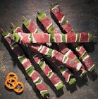 7 brochettes de bœuf extra-tendres (2) en promo chez Lidl Stiring-Wendel à 10,29 €