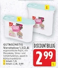 Vorratsdose von GUT&GÜNSTIG für 2,99 € bei E center im Angebot Vorratsdose von GUT&GÜNSTIG im aktuellen E center Prospekt
