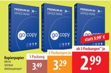 Premium 80 Office-Paper Angebote von go copy bei famila Nordost Falkensee für 2,99 €