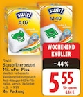 Staubfilterbeutel MicroPor Plus A 07 von Swirl im aktuellen E center Prospekt