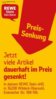 Aktueller REWE Großensee Prospekt "Dein Markt" mit 32 Seiten