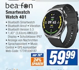 Smartwatch Watch 401 Angebote von bea-fon bei HEM expert Ludwigsburg für 59,99 €