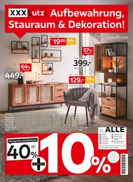 XXXLutz Möbelhäuser Prospekt für Schuld: "Aufbewahrung; Stauraum & Dekoration!", 16 Seiten, 06.05.2024 - 19.05.2024