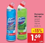 WC-Gel Angebote von Domestos bei Netto Marken-Discount Neubrandenburg für 1,69 €