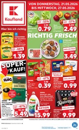 Supermarkt Prospekt von Kaufland Bad Frankenhausen Kaufland Prospekt: "Hier bin ich richtig", 58 Seiten, 21.05.2026 - 27.05.2026
