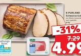 Schweinerücken bei Kaufland im Zwönitz Prospekt für 4,99 €