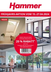 Aktueller Hammer Baumarkt Prospekt in Geseke und Umgebung, "Frühjahrs-Aktion!" mit 2 Seiten, 15.04.2024 - 27.04.2024