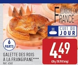 Galette des rois à la frangipane à Aldi dans Montauville