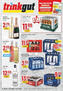 Mineralwasser im Trinkgut Prospekt "Aktuelle Angebote" mit 10 Seiten (Duisburg)