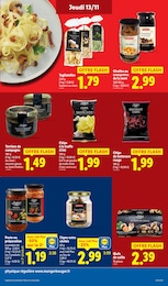 Prix et réduction Caille dans le prospectus Lidl en cours Offre Caille dans le catalogue Lidl du moment à la page 25