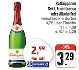 Sekt, Fruchtsecco oder Alkoholfrei Angebot in Neuhof Sekt, Fruchtsecco oder Alkoholfrei im aktuellen Prospekt bei nah und gut in Neuhof