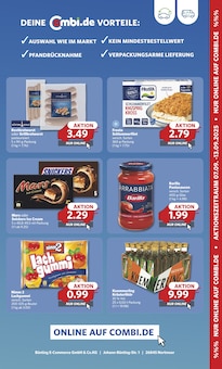 Pizza Angebot im aktuellen combi Prospekt auf Seite 15