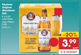 Original Münchener Hell im Netto Marken-Discount Prospekt Original Münchener Hell von Paulaner im aktuellen Netto Marken-Discount Prospekt für 3,99 €