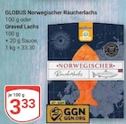 Norwegischer Räucherlachs im Angebot bei GLOBUS in Hanau Norwegischer Räucherlachs Angebote von GLOBUS bei GLOBUS Hanau für 3,33 €