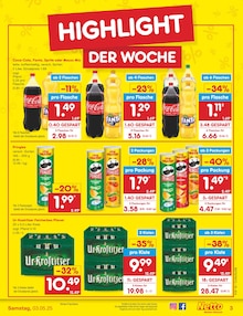 Coca Cola im aktuellen Netto Marken-Discount Prospekt (Magdeburg) Coca Cola im Netto Marken-Discount Prospekt "Aktuelle Angebote" mit 44 Seiten (Magdeburg)