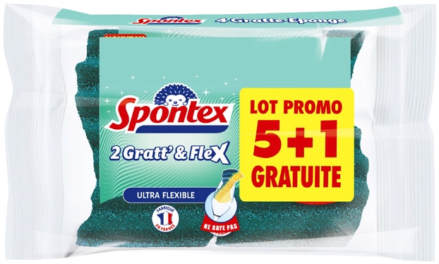 Spontex 2 Gratt' & Flex