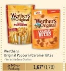 Original Popcorn/Caramel Bites von Werthers im aktuellen Metro Prospekt für 1,79 €