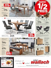 Aktueller Möbel Wallach Prospekt mit Eckbank, "VOLLER SERVICE - HALBER PREIS", Seite 8