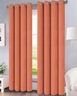 Rideau Novan terracotta - GoodHome - Castorama à Boulogne-Billancourt Rideau Novan terracotta - GoodHome en promo chez Castorama Boulogne-Billancourt à 22,90 €