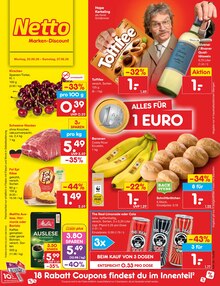 Kaffeebohnen im aktuellen Netto Marken-Discount Prospekt (Chemnitz) Kaffeebohnen im Netto Marken-Discount Prospekt "Aktuelle Angebote" mit 64 Seiten (Chemnitz)
