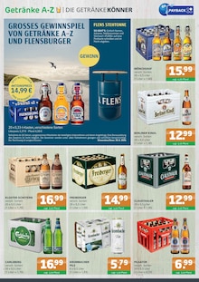 Bier im aktuellen Getränke A-Z Prospekt (Eberswalde) Bier im Getränke A-Z Prospekt "DIE GETRÄNKEKÖNNER" mit 4 Seiten (Eberswalde)