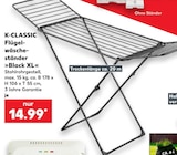 Aktuelles Flügelwäschesständer Angebot bei Kaufland in Ingolstadt ab 14,99 €