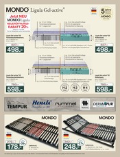 Aktueller Möbel Inhofer Prospekt mit Matratze, "SCHLAFEN Trends", Seite 8