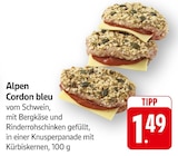 Alpen Cordon bleu bei EDEKA im Prospekt "" für 1,49 €