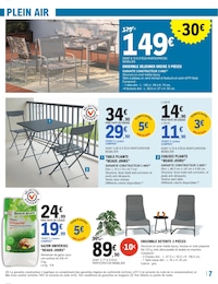 Offre Table Basse dans le catalogue E.Leclerc du moment à la page 7